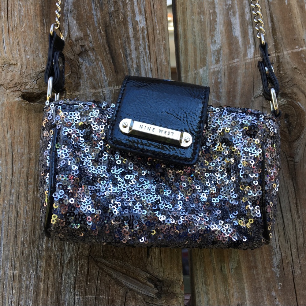 Nine West Sequin Mini Crossbody